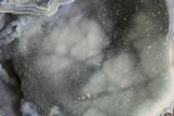 Crystal Filled Dugway Geode (Polished Half) #109238-1